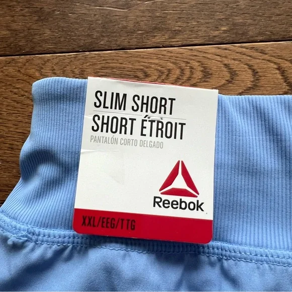 NEW Reebok Blue Athletic Shorts - Picture 7 of 12